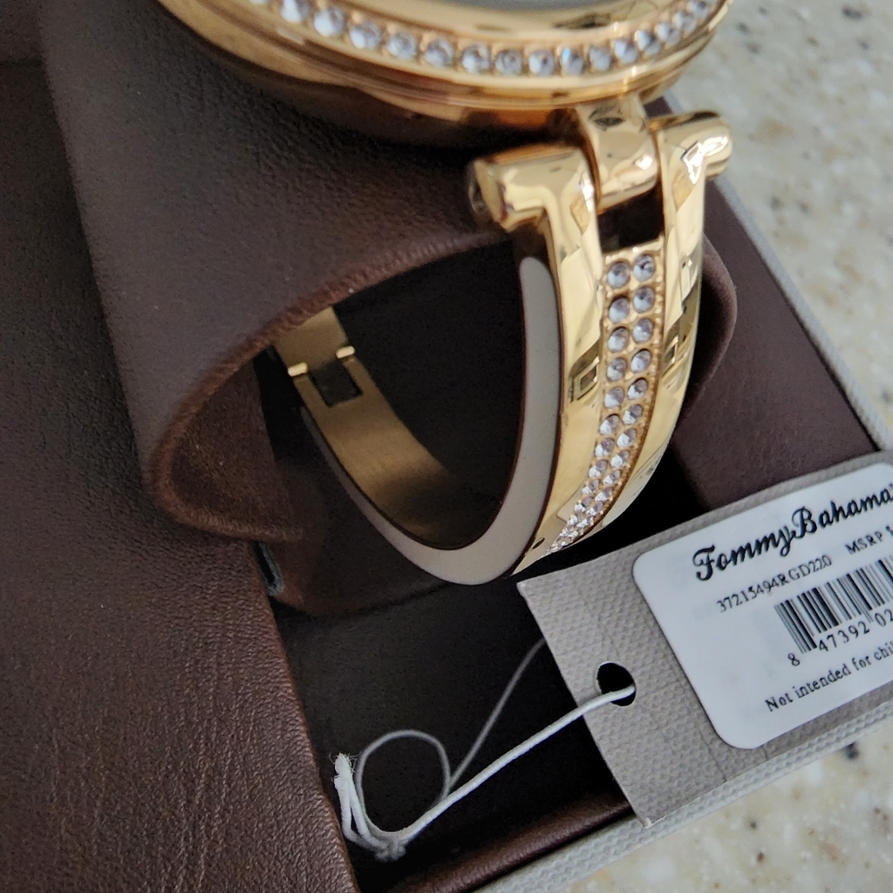 🌟Rhinestone Rose Gold Bangle  Watch  🌟 - Picture 8 of 11